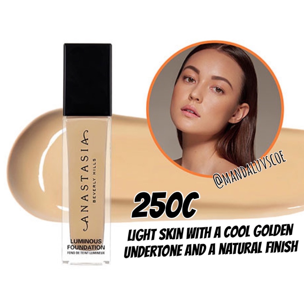 💗ANASTASIA BEVERLY HILLS Luminous Foundation 250C